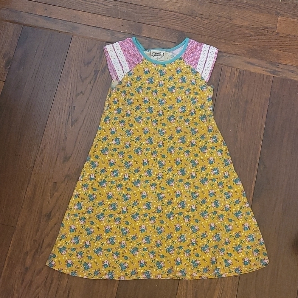 Flit and Flitter sz 10 dress floral K28
